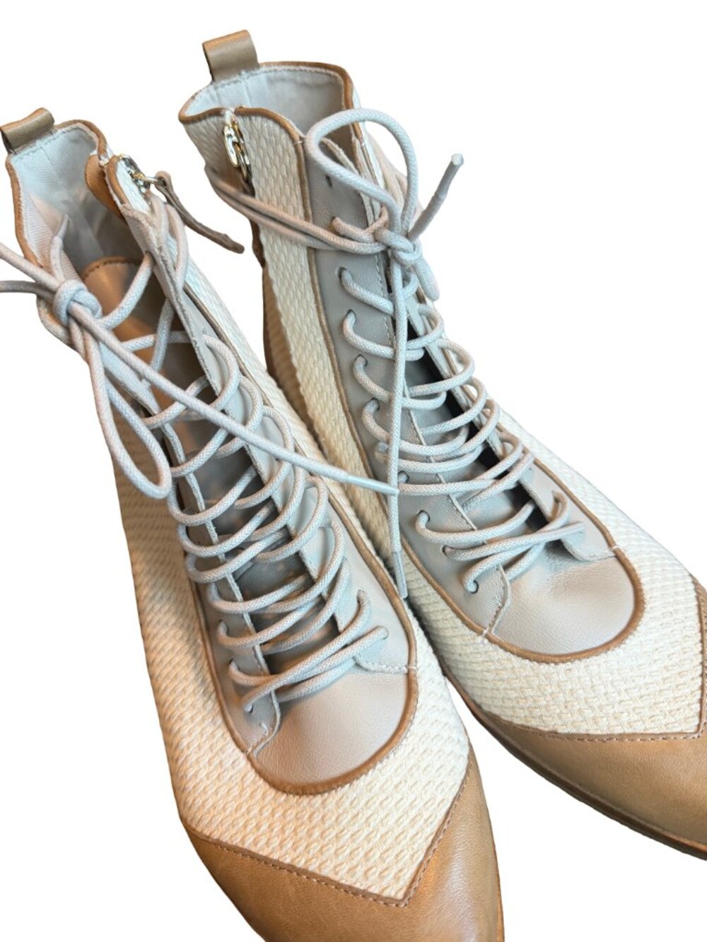 Kelsi Dagger Brooklyn Sedona Lace-Up Booties Boots Shoes Leather Size 10 Women's - Picture 14 of 15